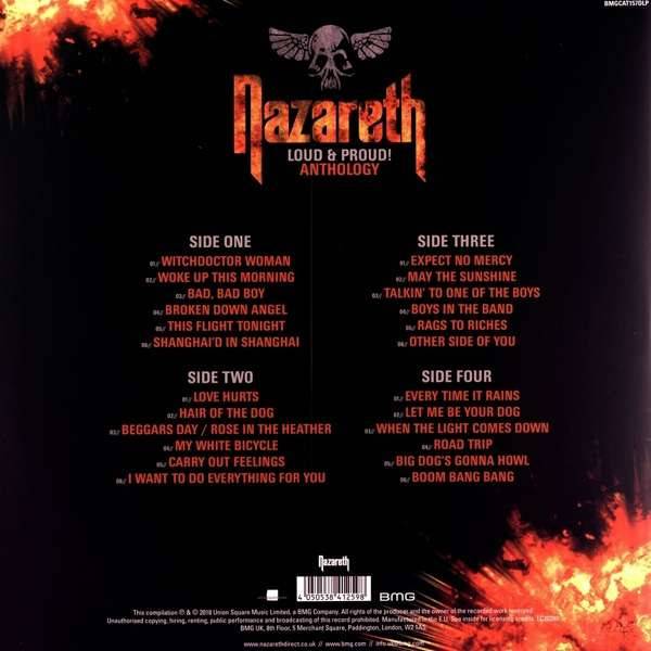 Nazareth – Loud &amp; Proud! Anthology(2LP color)